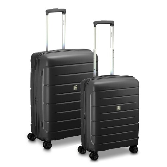 MODO by Roncato Starlight 3.0 4 kółka Zestaw walizek 2-części z plisą rozprężną