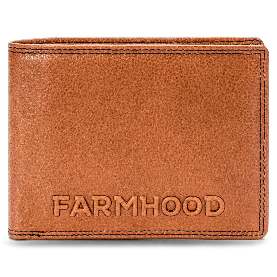 Farmhood Memphis Portfel Ochrona RFID Skórzany 12.5 cm