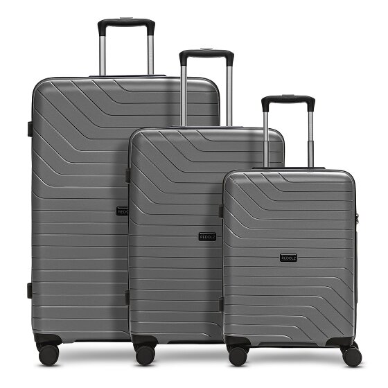 Redolz Essentials 05 3-SET 4 kółka Zestaw walizek 3-części
