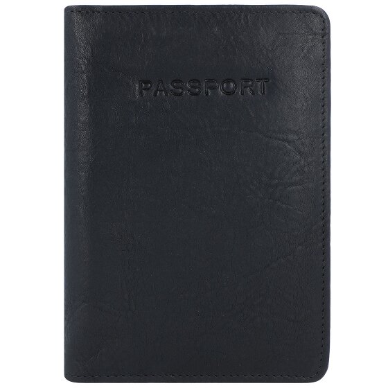 Burkely Skórzane etui na paszport RFID Antique Avery 10 cm