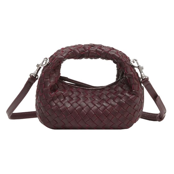 LES VISIONNAIRES Greta Micro weave Torba Skóra 20 cm