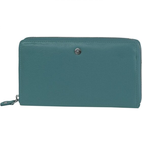 Greenburry Portfel gąbczasty skóra 19 cm