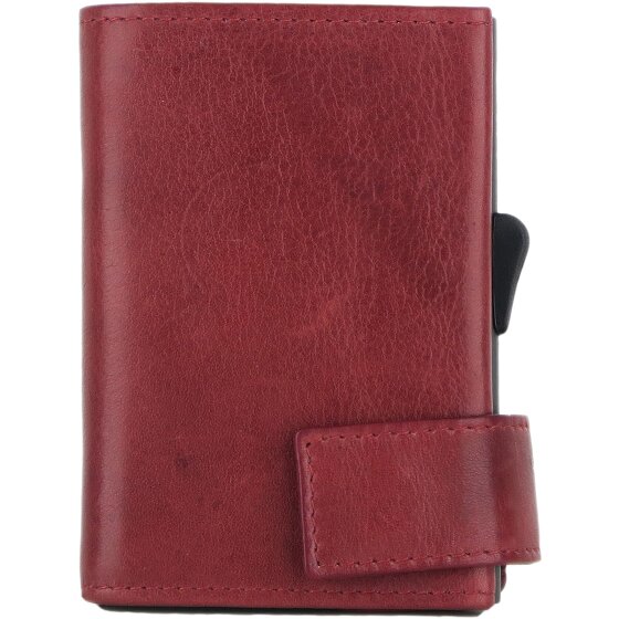 SecWal Etui na karty kredytowe SecWal 2 Skórzany portfel RFID 9 cm