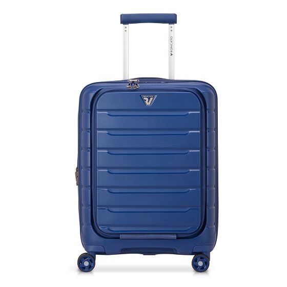 Roncato B-Flying 4 kółka Walizka biznesowy 55 cm Komora na laptopa z plisą rozprężną