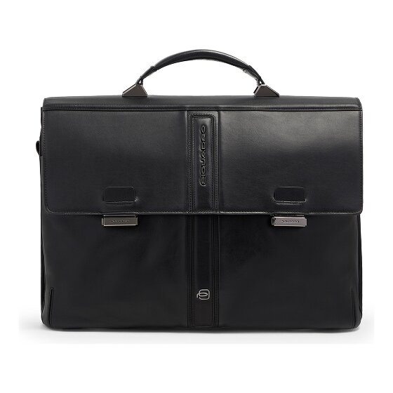Piquadro Victor Teczka Ochrona RFID Skóra 42 cm Komora na laptopa
