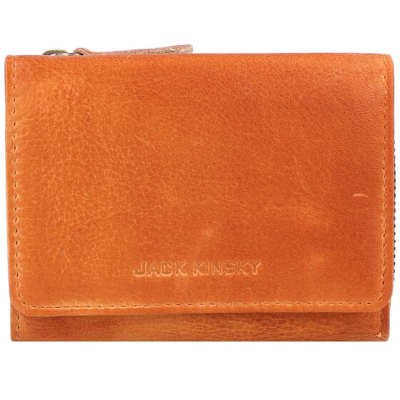 Jack Kinsky Portfel Nassau RFID Skóra 11 cm