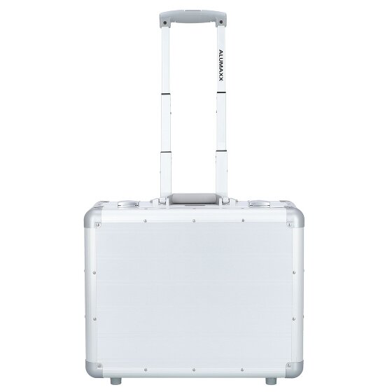 Alumaxx Walizka biznesowa na 2 kółka, Aluminium, z przegrodą na laptopa 37 cm