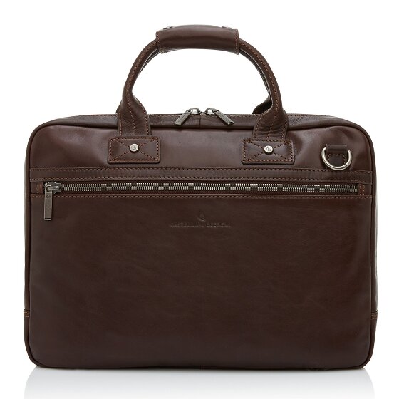 Castelijn & Beerens Firenze Briefcase RFID Leather 40 cm Komora na laptopa