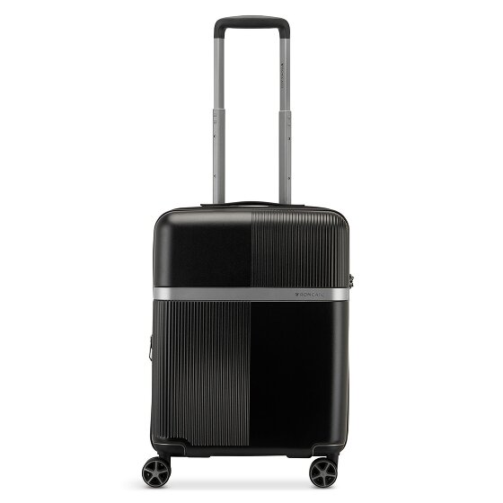 Roncato Airglam 4 kółka Walizka kabinowy S 55 cm z plisą rozprężną