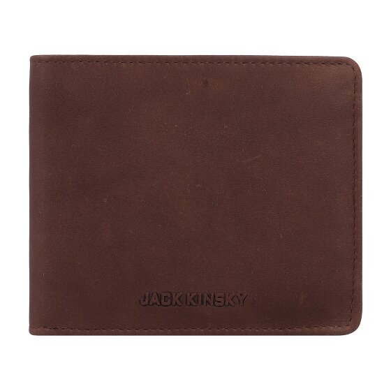 Jack Kinsky Aruba Portfel Ochrona RFID Skórzany 12 cm
