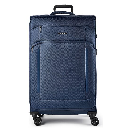 d&n Travel Line 9804 4 kółka Walizka L 78 cm z funkcją poszerzenia