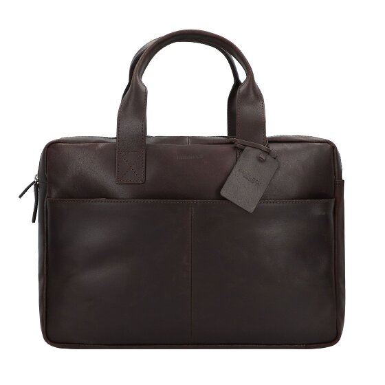 Burkely Vintage Jesse Briefcase Leather 42 cm Komora na laptopa