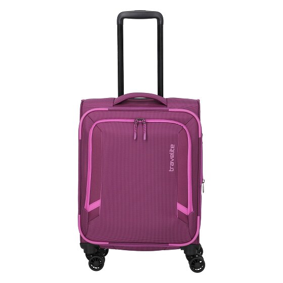 Travelite Corsiica 4 kółka Walizka kabinowy S 55 cm z plisą rozprężną