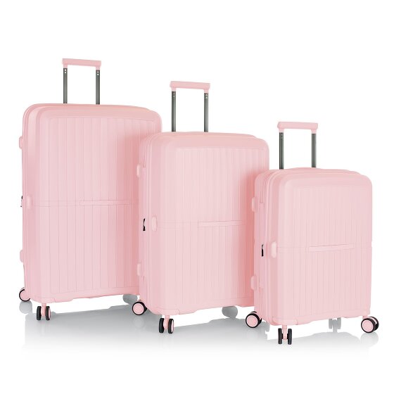 Heys AirLite 4 kółka Zestaw walizek 3-części z plisą rozprężną