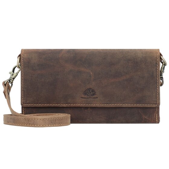 Greenburry Vintage Kopertówka Ochrona RFID Skórzany 20 cm