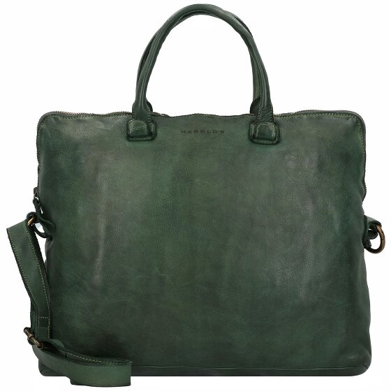 Harold's Skórzana torba Submarine 38 cm z przegrodą na laptopa