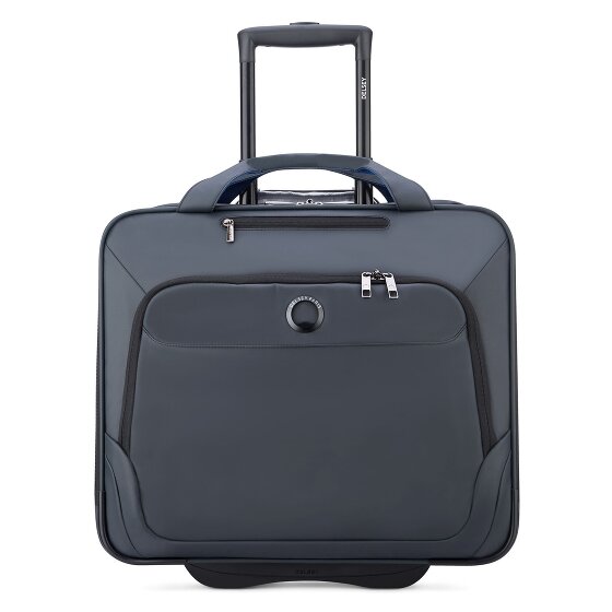 Delsey Paris 2-kołowy wózek biznesowy Parvis Plus z przegrodą na laptopa 38 cm