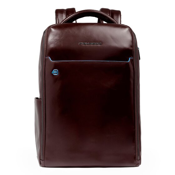 Piquadro Blue Square Plecak Skórzany 29 cm Komora na laptopa