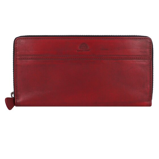 Greenburry Destressed Portfel Ochrona RFID Skórzany 19 cm