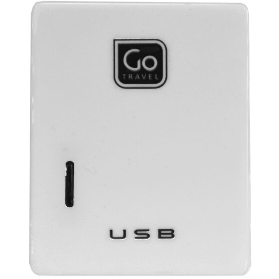 Go Travel Podwójna ładowarka USB dla Micro USB + Apple Devices USA
