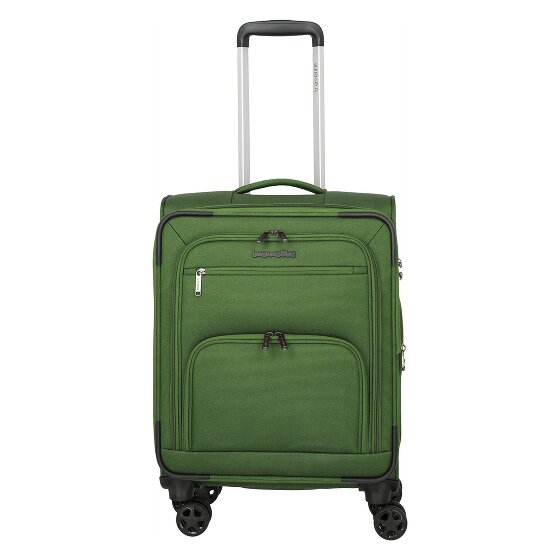 Travelite Cubis 4 kółka Walizka kabinowa S 55 cm z funkcją poszerzenia