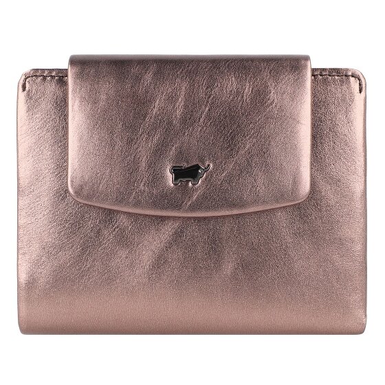 Braun Büffel Ruby Portfel Ochrona RFID Skórzany 12 cm