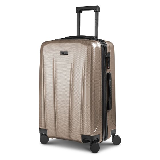 Police New York 4 kółka Walizka M 62 cm z funkcją poszerzenia