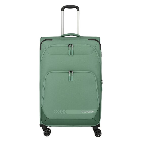 Travelite Kick Off 4 kółka Walizka L 78 cm z funkcją poszerzenia