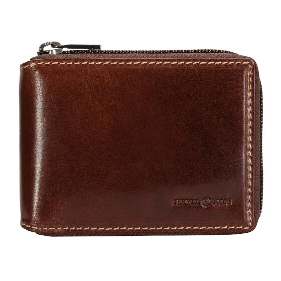 Jekyll & Hide Norwegian Portfel Ochrona RFID Skórzany 12 cm