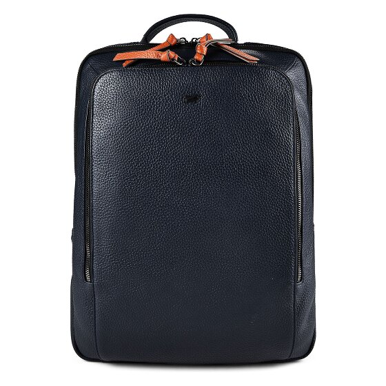 Braun Büffel Novara Plecak biznesowy Skóra 40 cm Komora na laptopa