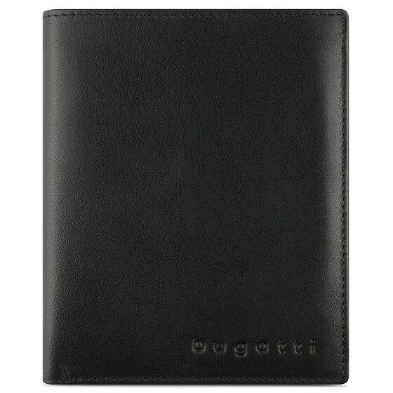 bugatti Super Slim Portfel Ochrona RFID Skórzany 10 cm