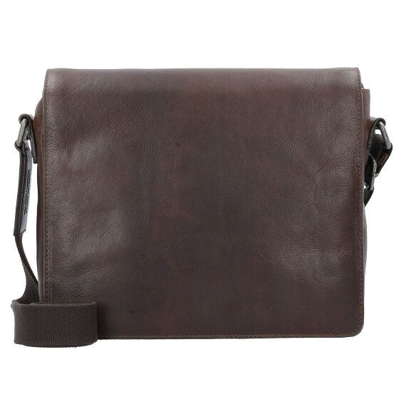 Leonhard Heyden Roma Messenger Leather 31 cm Komora na laptopa