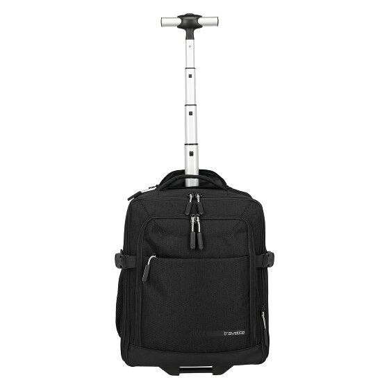 Travelite Kick Off 2 kółka Walizka z plecakiem 40 cm Komora na laptopa