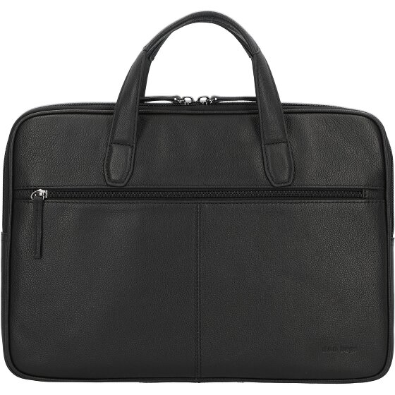 d&n Skórzana teczka Business Line z przegrodą na laptopa 40 cm