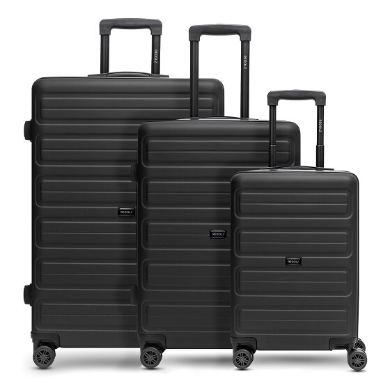Redolz Essentials 08 3-SET 4 kółka Zestaw walizek 3-części