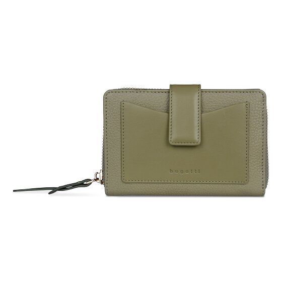 bugatti Viola Portfel Ochrona RFID Skóra 14 cm