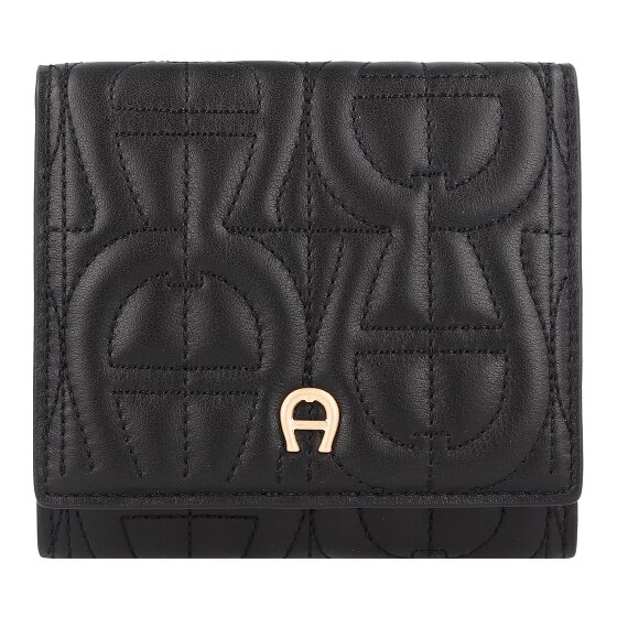 AIGNER Diadora Portfel Ochrona RFID Skórzany 10.5 cm