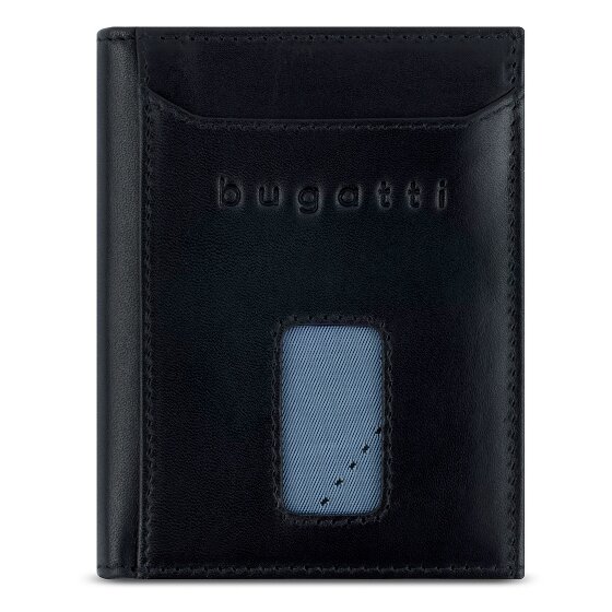 bugatti Secure Slim Portfel Ochrona RFID Skórzany 8 cm