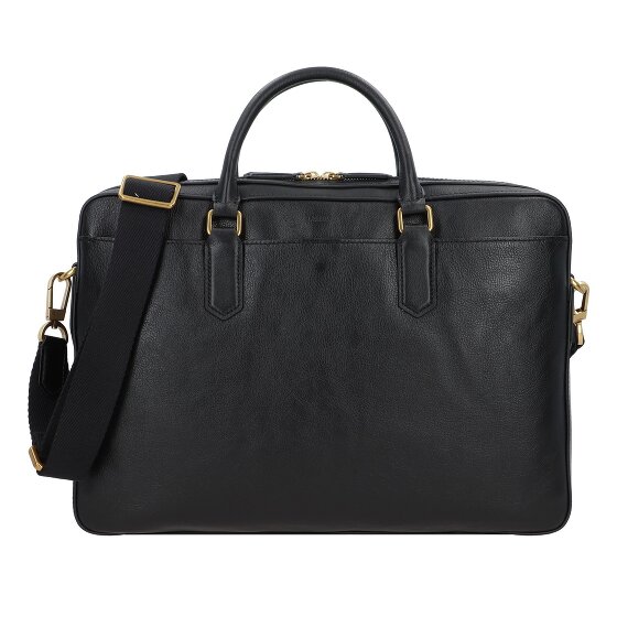 Fossil Asher Teczka Skórzany 40 cm Komora na laptopa