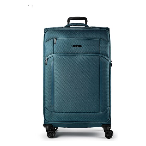 d&n Travel Line 9804 4 kółka Walizka L 78 cm z funkcją poszerzenia