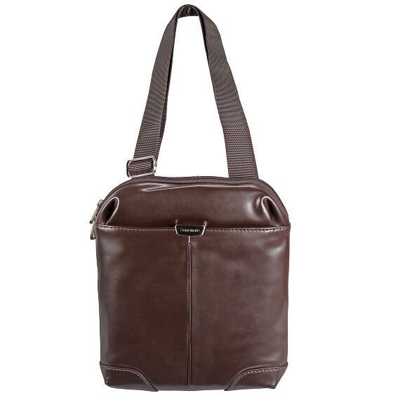 Samsonite S-Oulite LTH Crossover Shoulder Bag Leather 25 cm Tablet Compartment