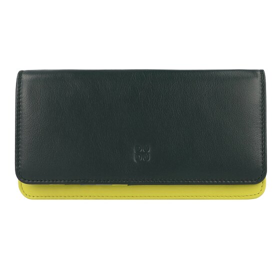 DuDu Canarie Portfel Ochrona RFID Skóra 17.5 cm