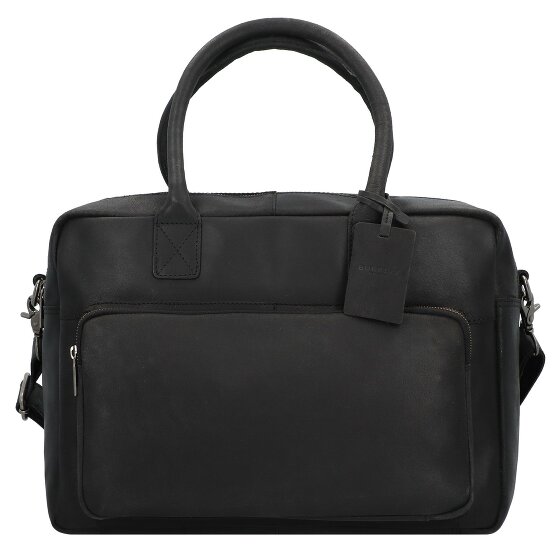 Burkely Vintage Mitch Briefcase Leather 39 cm Komora na laptopa