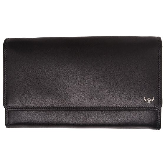 Golden Head Polo Wallet RFID Leather 17 cm