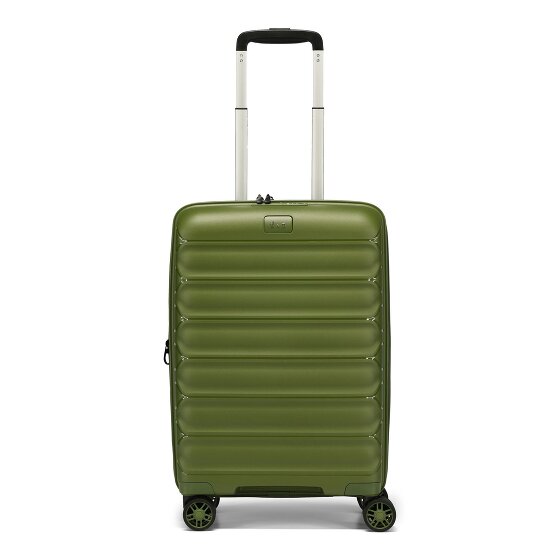 d&n Travel Line 4700 4 kółka Walizka kabinowy 55 cm z plisą rozprężną