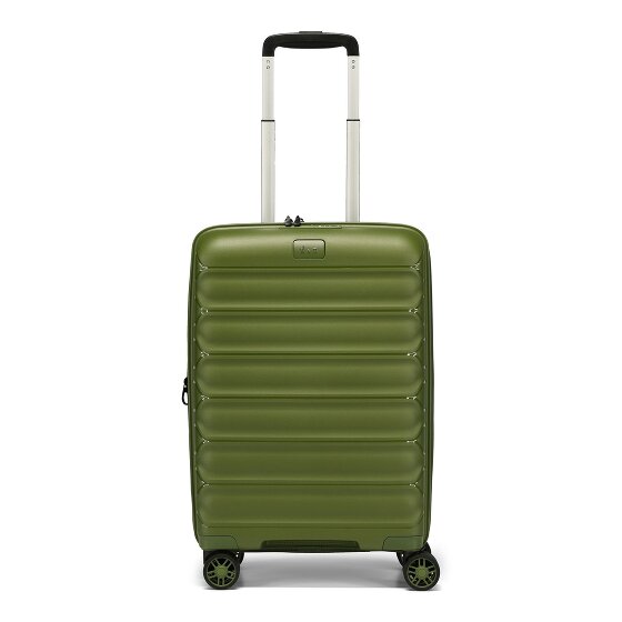 d&n Travel Line 4700 4 kółka Walizka kabinowy 55 cm z plisą rozprężną