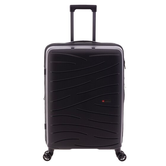Gladiator 1700 4 kółka Walizka 68 cm z plisą rozprężną
