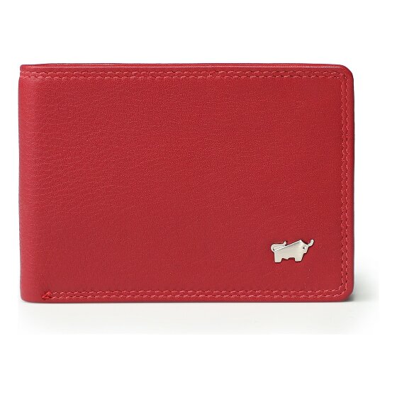 Braun Büffel Golf 3.0 Portfel Ochrona RFID Skórzany 10.5 cm