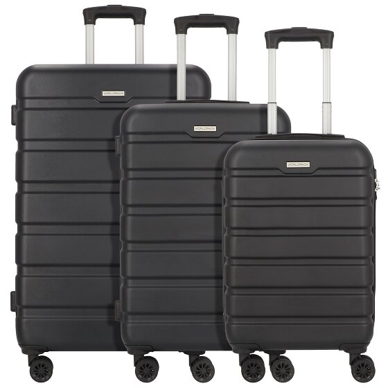 Worldpack Phoenix 4 kółka Zestaw walizek 3-części