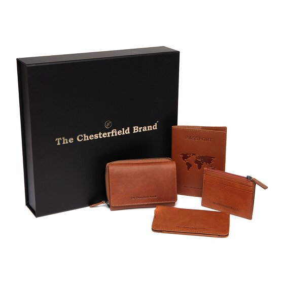 The Chesterfield Brand Portfel Ochrona RFID Skórzany 11.5 cm Pudełko na prezenty